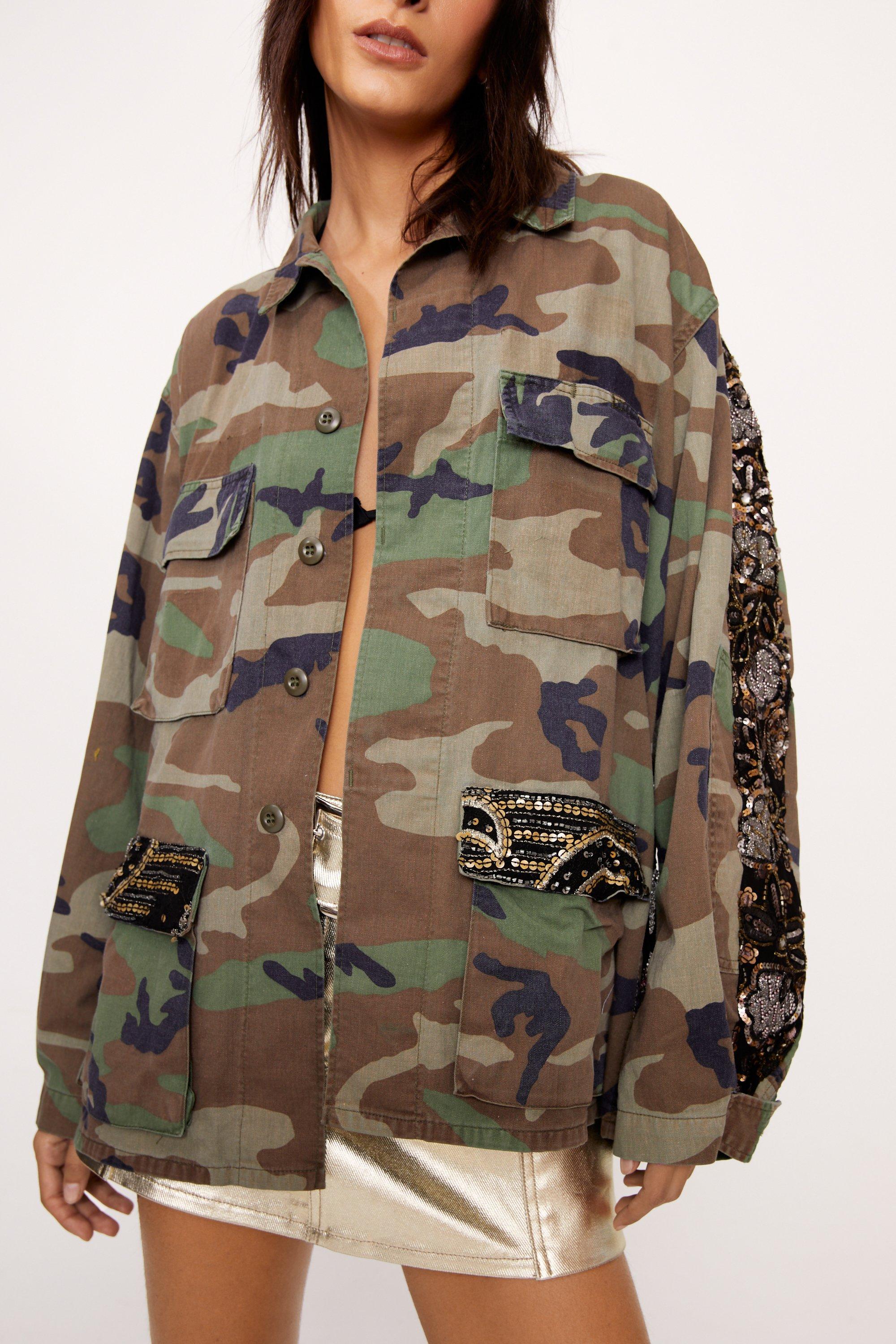 Boohoo 2025 army jacket