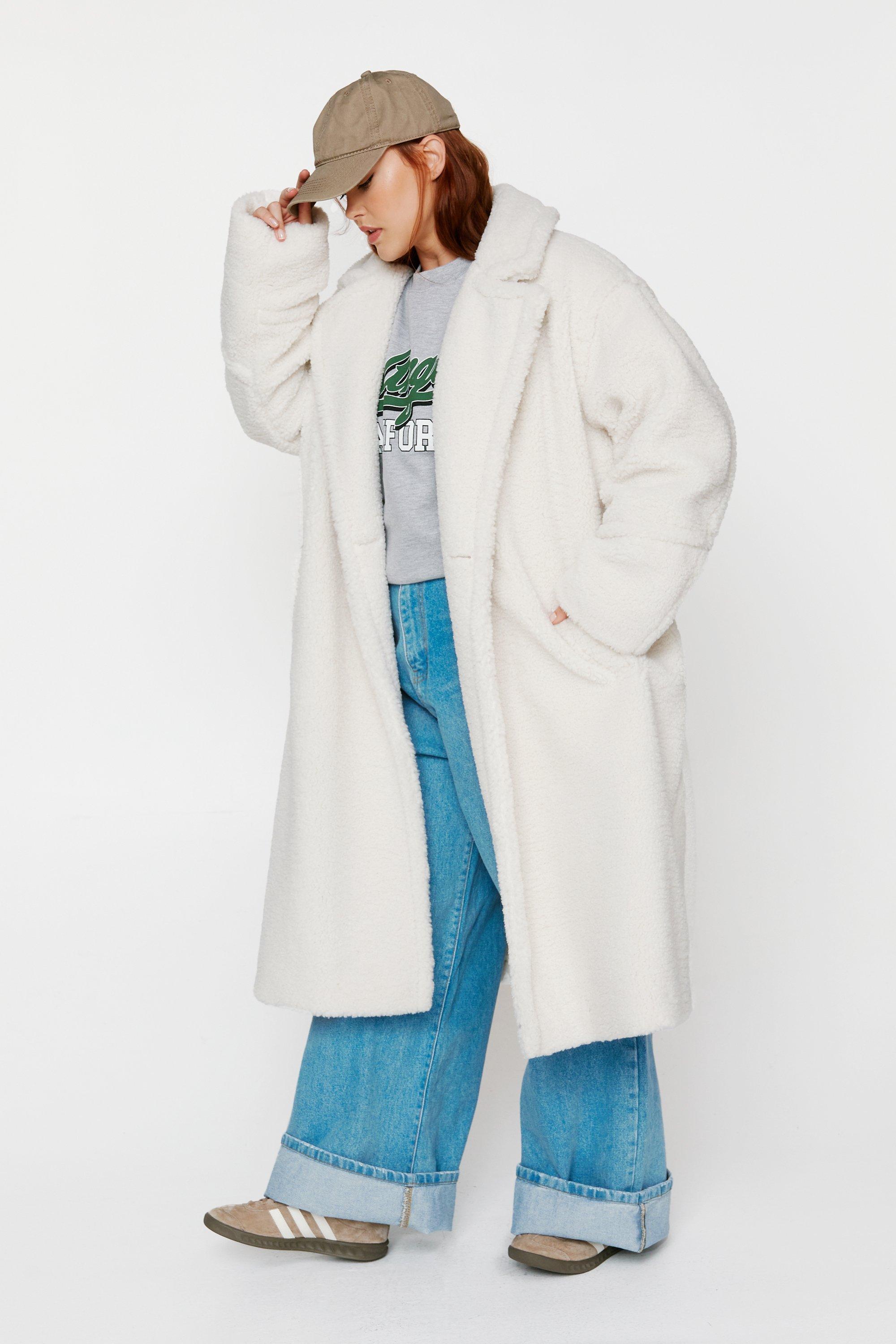 Boohoo store plus coat