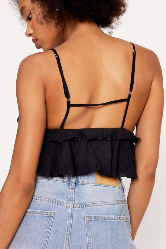 NastyGal Ruffle Crinkle Strappy Cami Top 4
