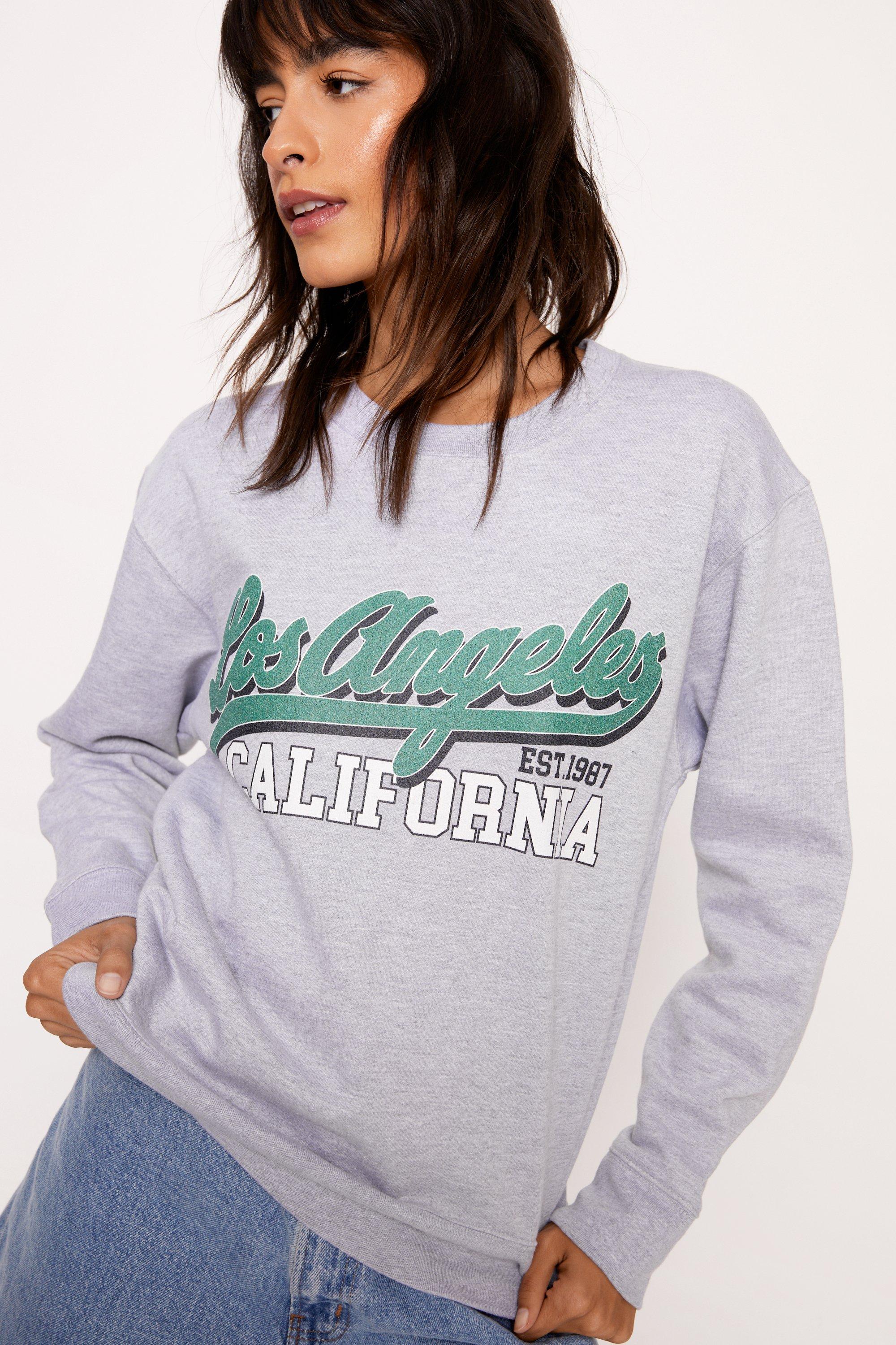 Los Angeles print T-shirt - pull&bear