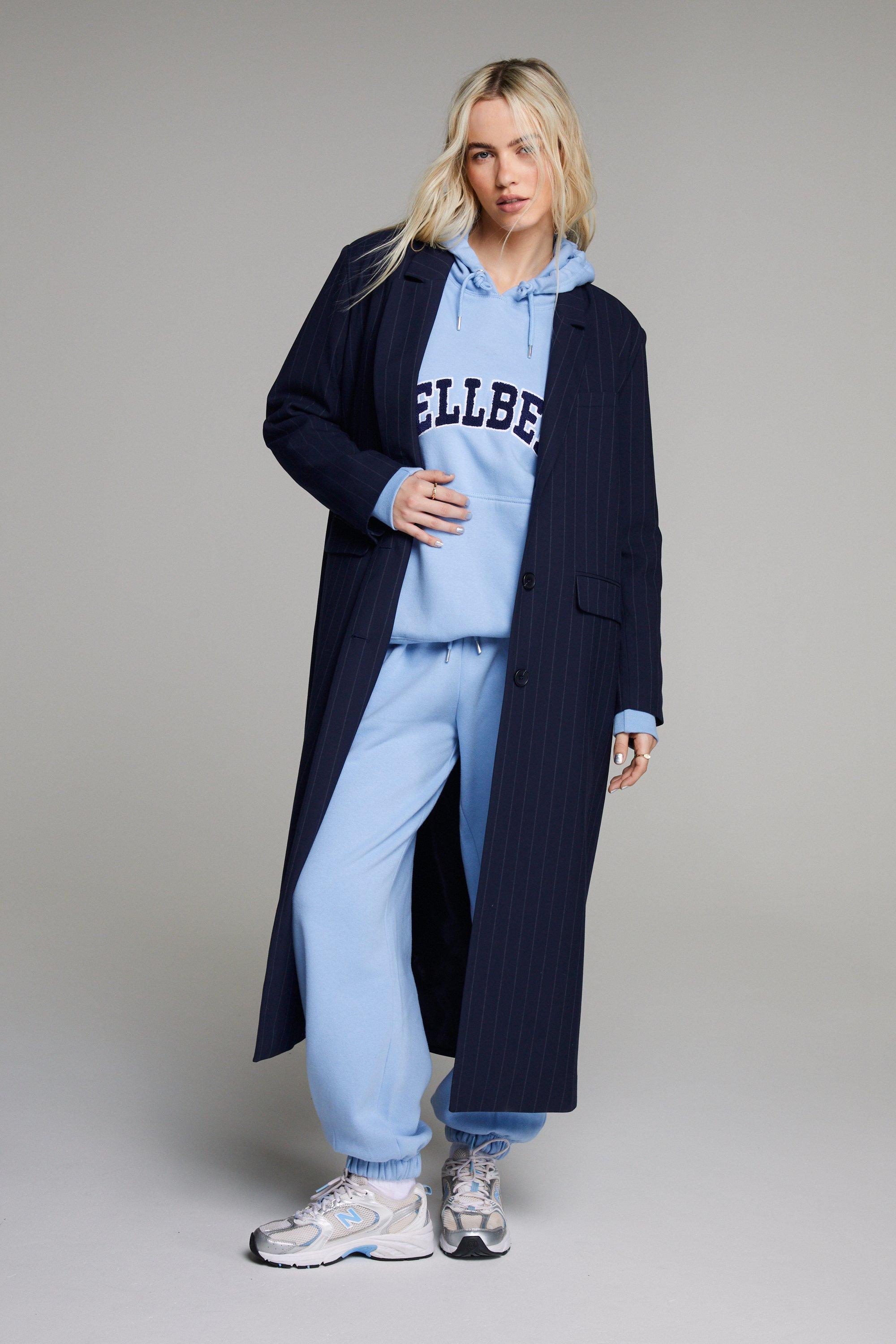 Navy duster coat online