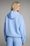 NastyGal Oversized Wellbeing Embroidered Hoodie thumbnail 4