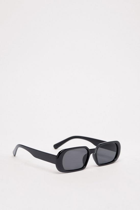 NastyGal Rectanglar Frame Sunglasses 4