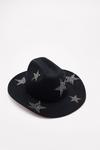 NastyGal Star Embellished Detail Cowboy Hat thumbnail 4