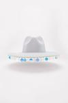 NastyGal Coin Detail Contrast Stitch Cowboy Hat thumbnail 4