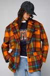 NastyGal Premium Wool Blend Oversized Blazer Coat thumbnail 1