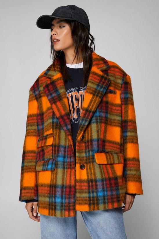 NastyGal Premium Wool Blend Oversized Blazer Coat 3