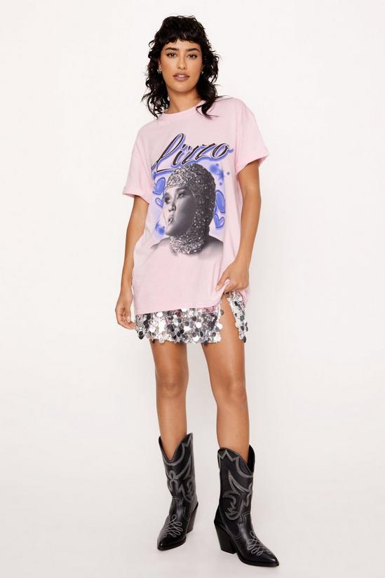 NastyGal Lizzo Oversized Graphic T-shirt 2