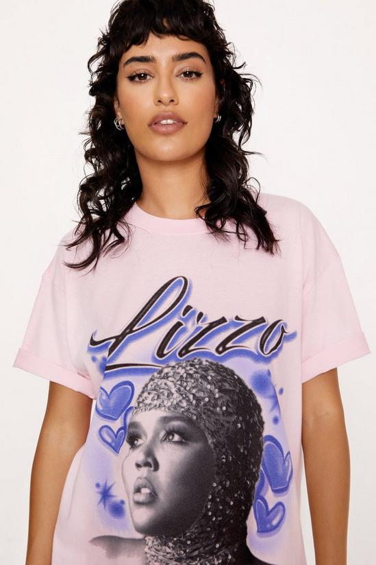 NastyGal Lizzo Oversized Graphic T-shirt 3
