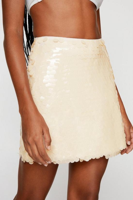 NastyGal Premium Sequin Mini Skirt 3