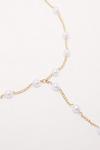NastyGal Pearl Y Chain Necklace thumbnail 4