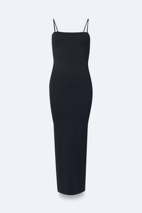 NastyGal Shape Jersey Strappy Sculpting Maxi Dress 2