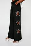NastyGal Premium Star Embellished Pants thumbnail 2