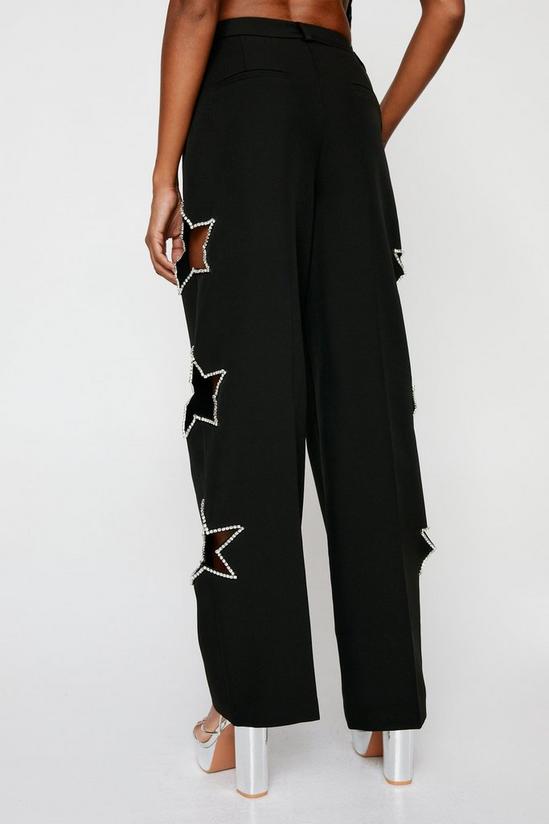 NastyGal Premium Star Embellished Pants 4