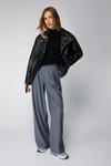 NastyGal Cropped Funnel Neck Jumper thumbnail 2