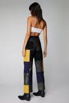 NastyGal Premium Real Leather And Suede Patchwork Pants thumbnail 4