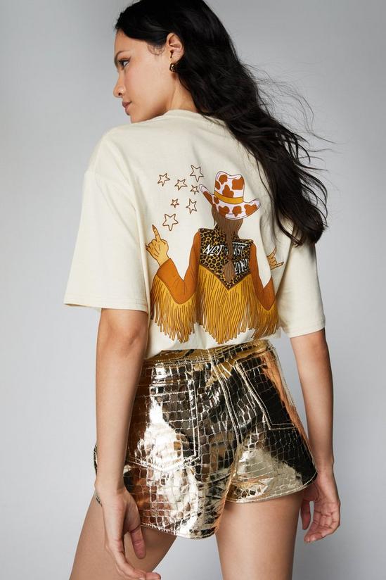 NastyGal Western Cowgirl Graphic T-shirt 2