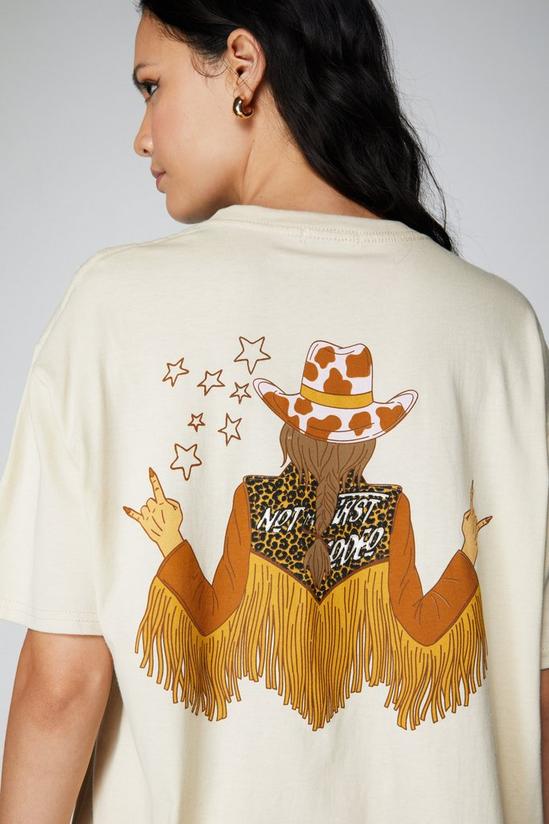 NastyGal Western Cowgirl Graphic T-shirt 3