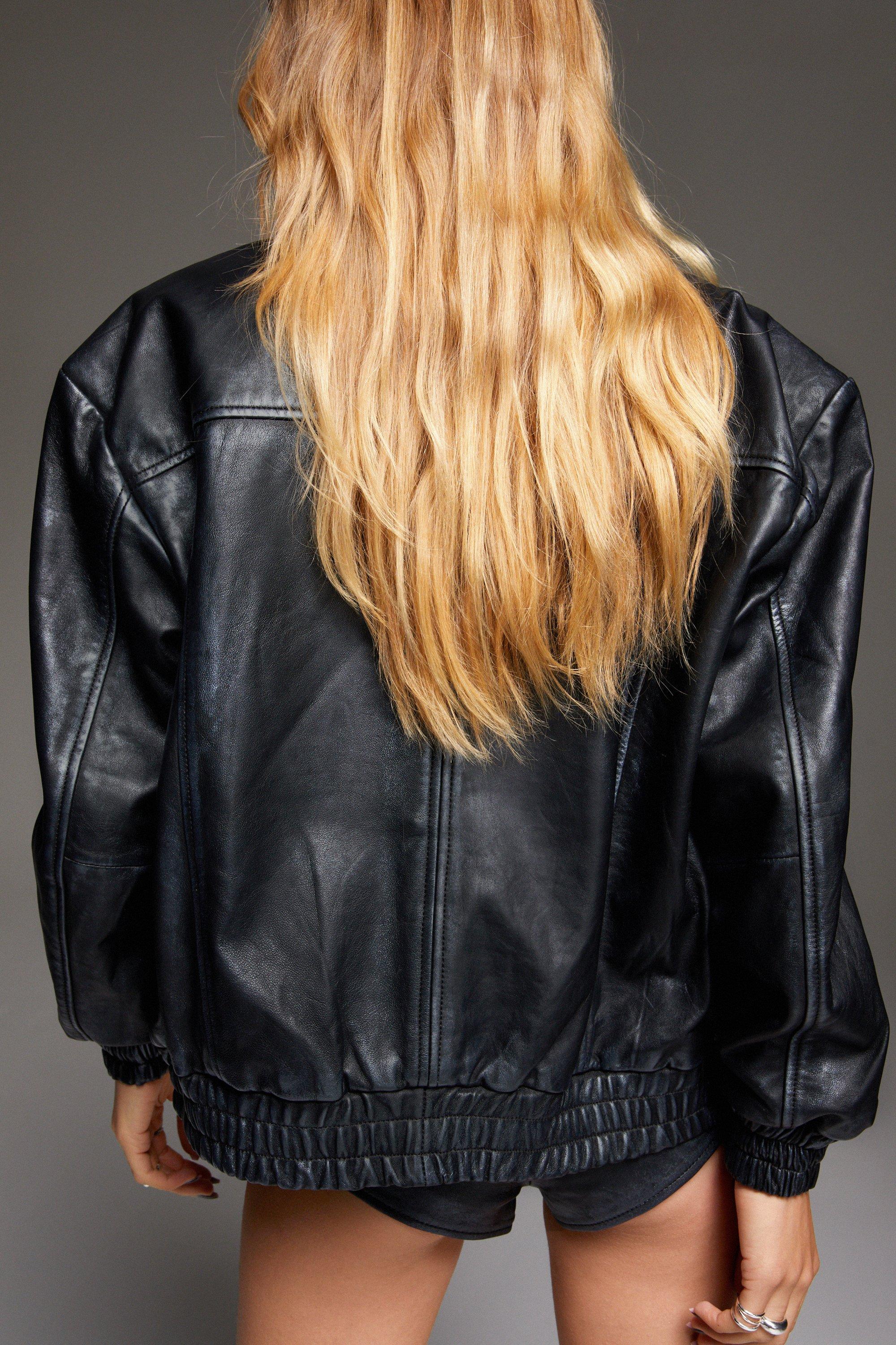 Boohoo metallic outlet jacket