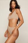 NastyGal Crinkle Ring Side Cut Out Swimsuit thumbnail 3