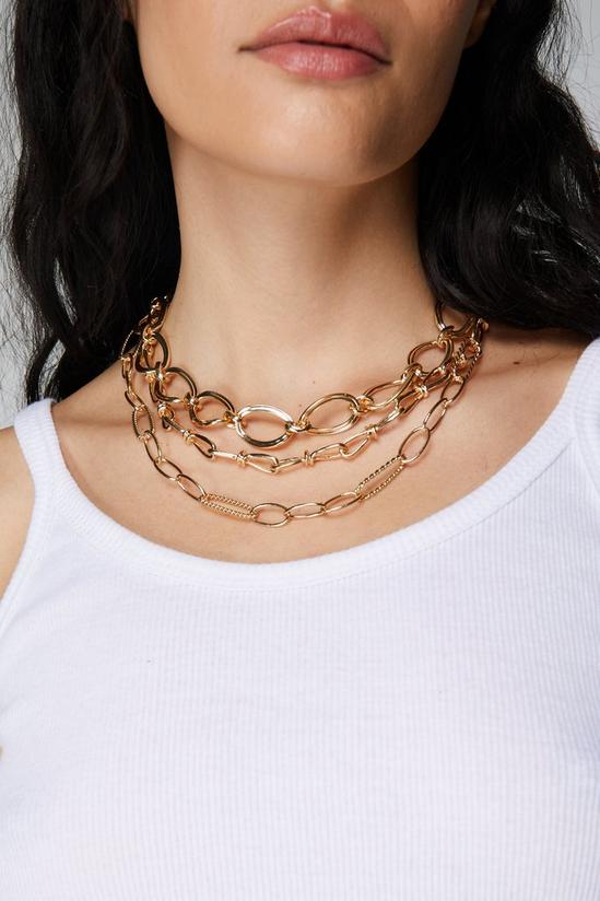 NastyGal Chain Layered Necklace 1
