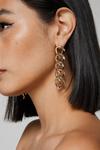 NastyGal Diamante Chain Earrings thumbnail 1
