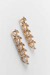 NastyGal Diamante Chain Earrings thumbnail 4