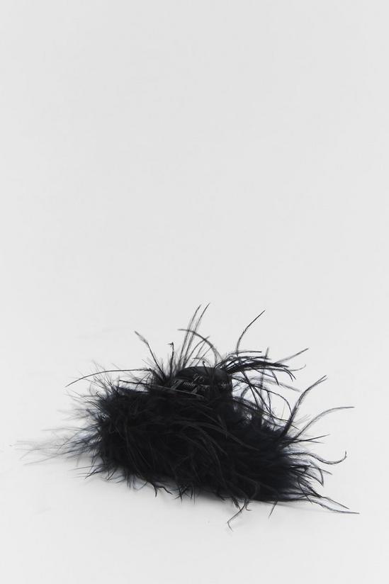NastyGal Feather Hair Claw Clip 3