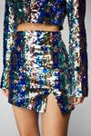 NastyGal Premium Sequin Mini Skirt thumbnail 4