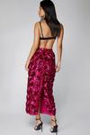 NastyGal 3D Sequin Floral Midi Skirt thumbnail 4