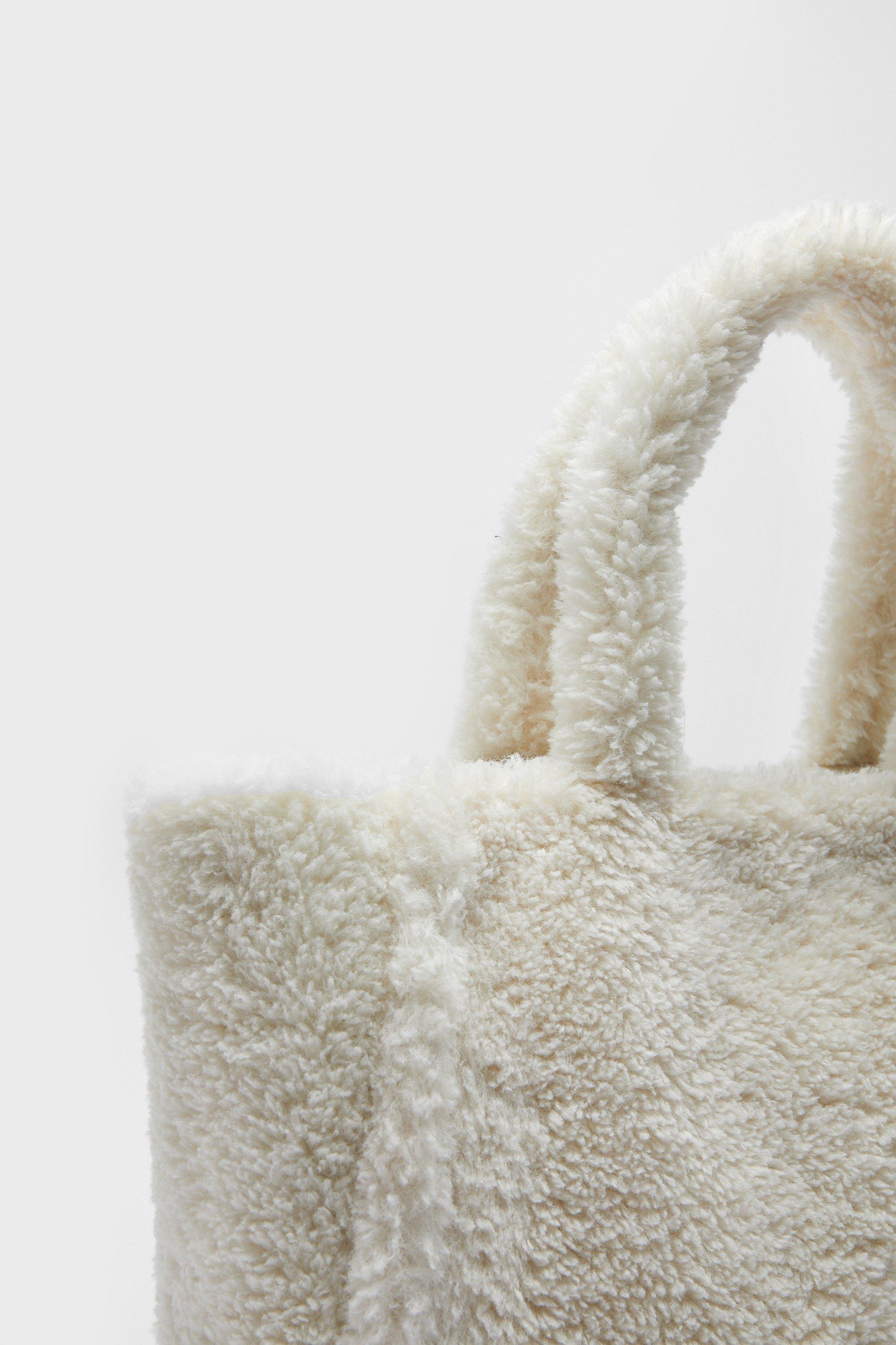 Faux Fur Tote Bag