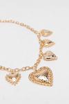 NastyGal Hammered Heart Chunky Necklace thumbnail 4
