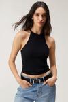 NastyGal Seamless Fitted Racer Back Tank Top thumbnail 1