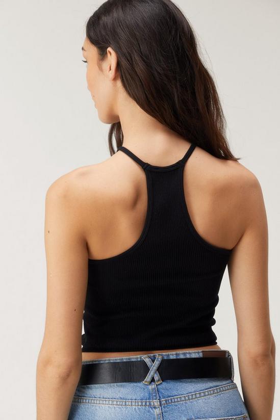 NastyGal Seamless Fitted Racer Back Tank Top 4