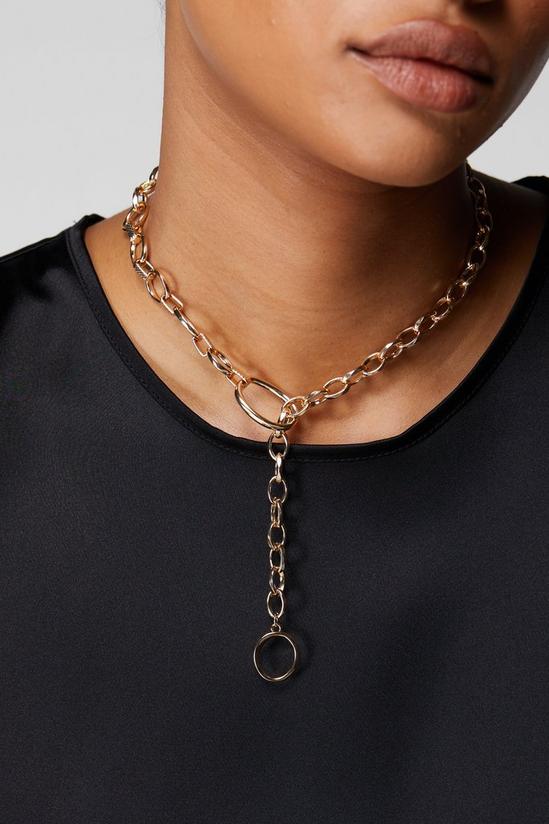 NastyGal Twist Link Chain Necklace 2