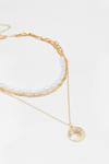 NastyGal Pearl Chain Layered Necklace thumbnail 4