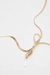 NastyGal Bow Chain Necklace thumbnail 4