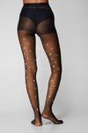 NastyGal Floral Contrast Patterned Tights thumbnail 4