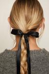 NastyGal Satin Ribbon Bow Hair Tie thumbnail 2