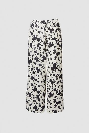 Plus Tailored Drawstring Waist Trouser mono