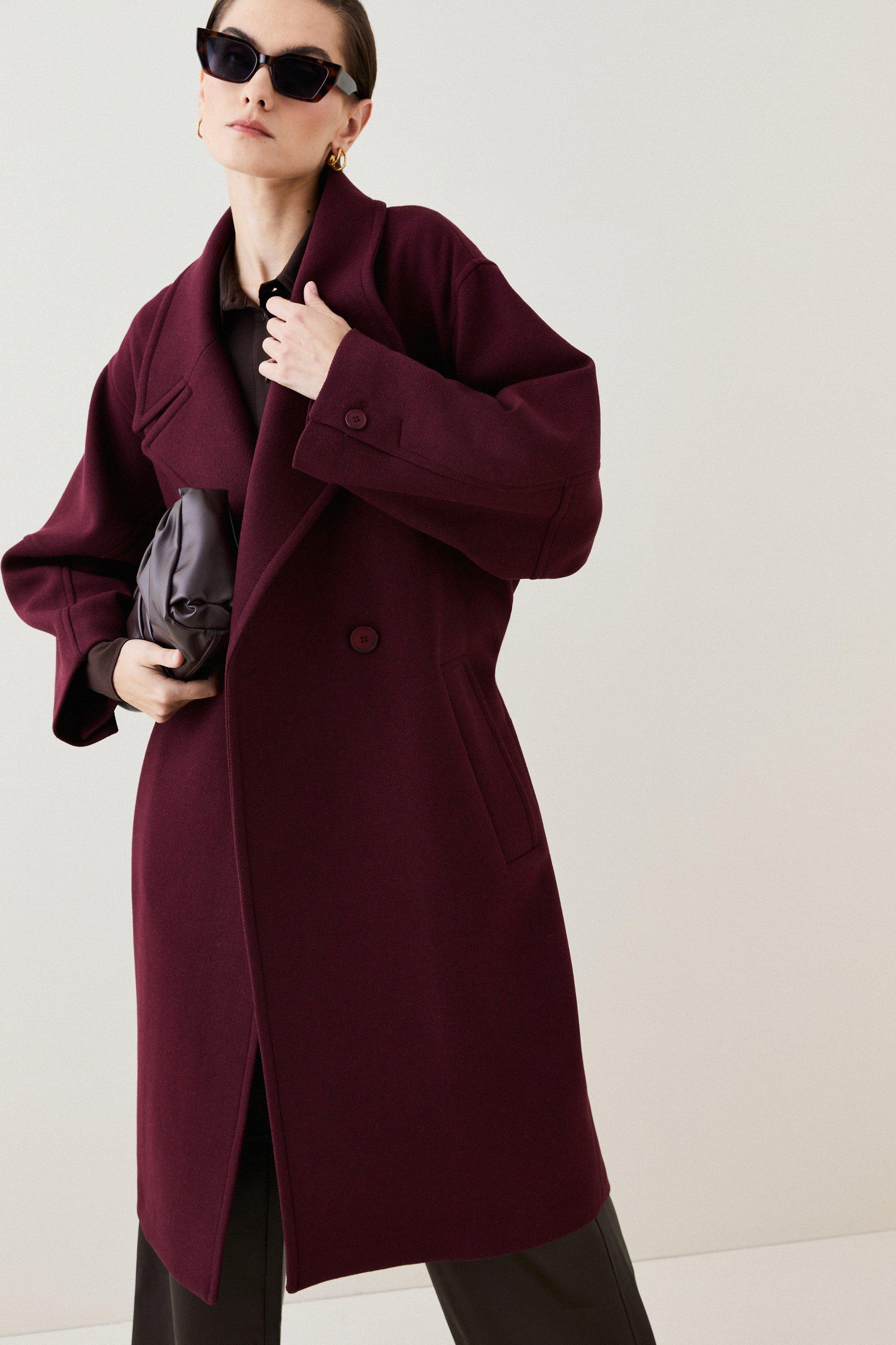 EXAMPLE RAGLAN WOOL COAT - チェスターコート