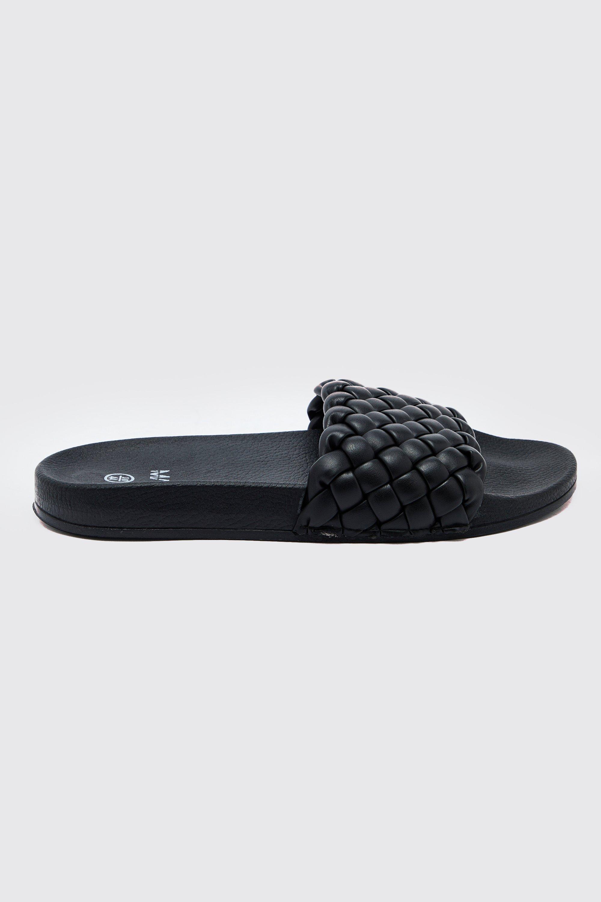 Mens sliders boohoo hot sale