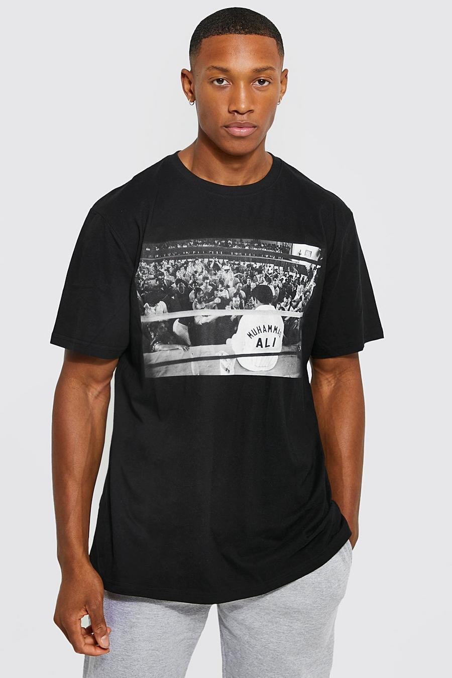 Oversized Muhammad Ali License T-shirt | boohoo