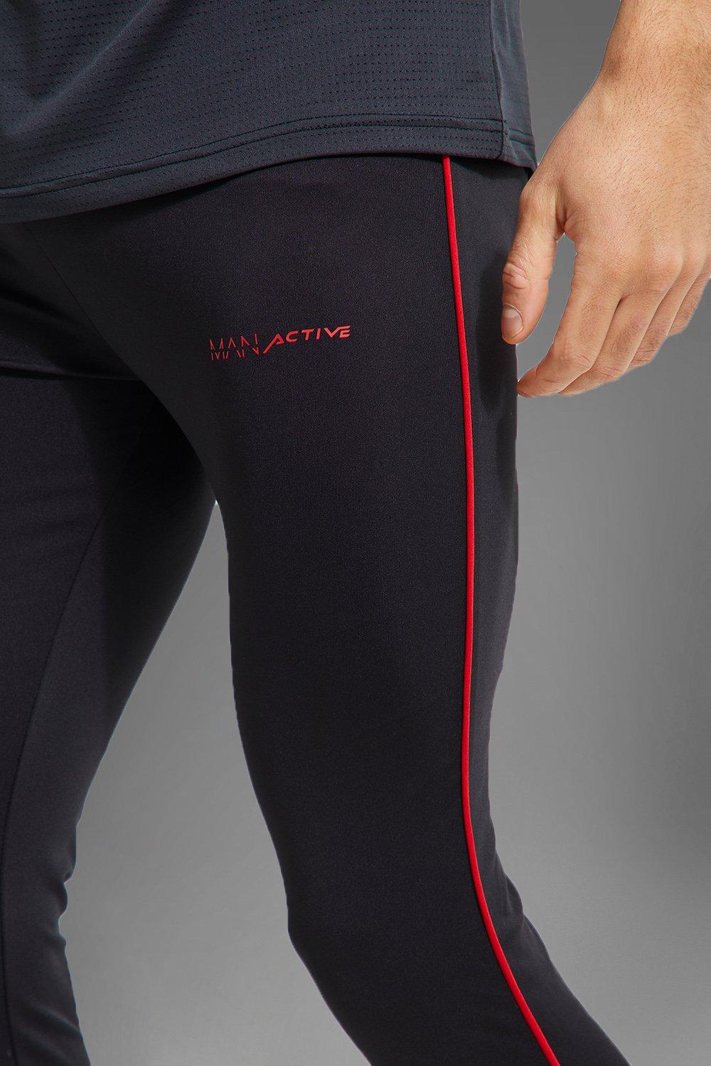 Mesh-Panel Compression Leggings