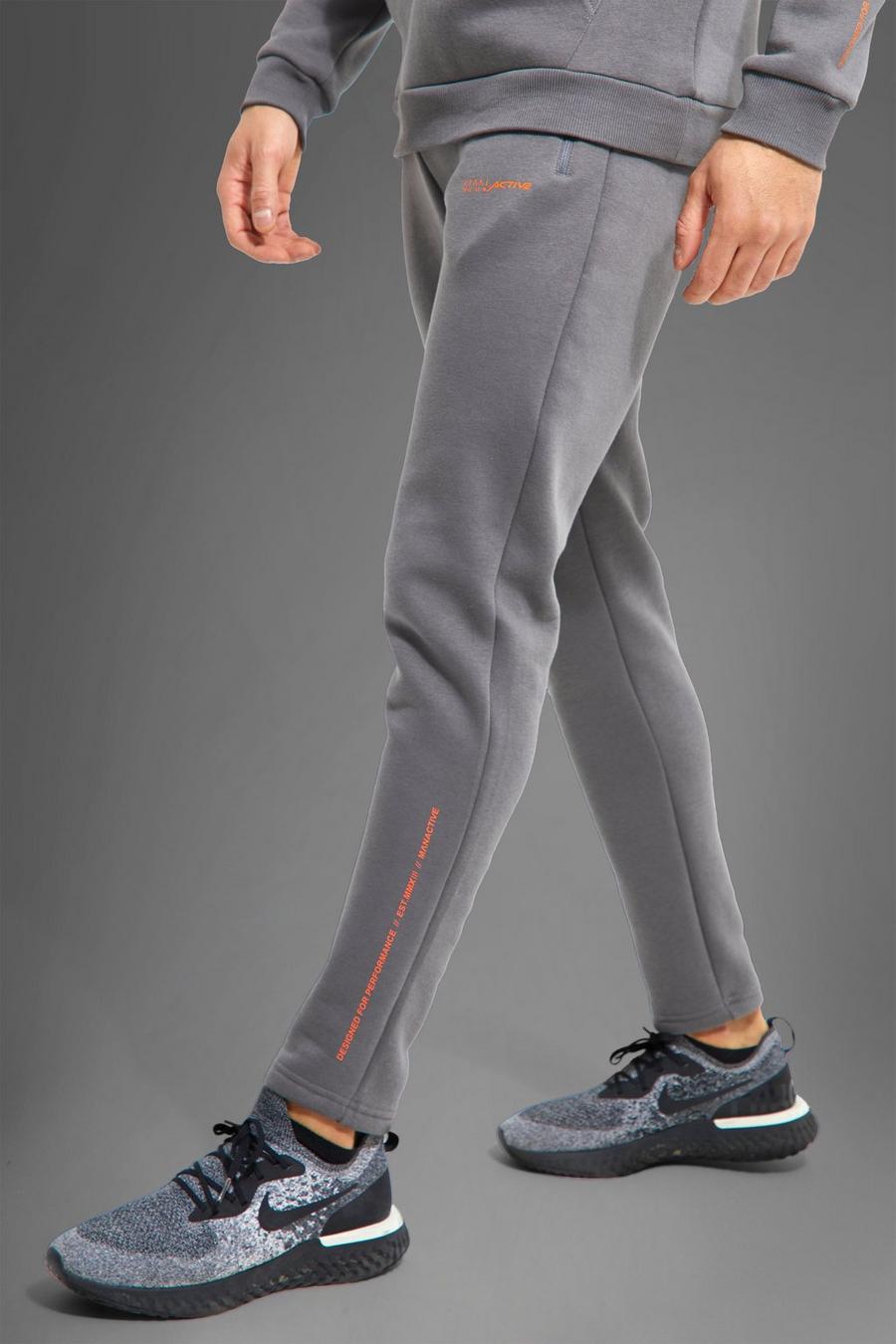 Charcoal Man Active Contrast Jogger  image number 1
