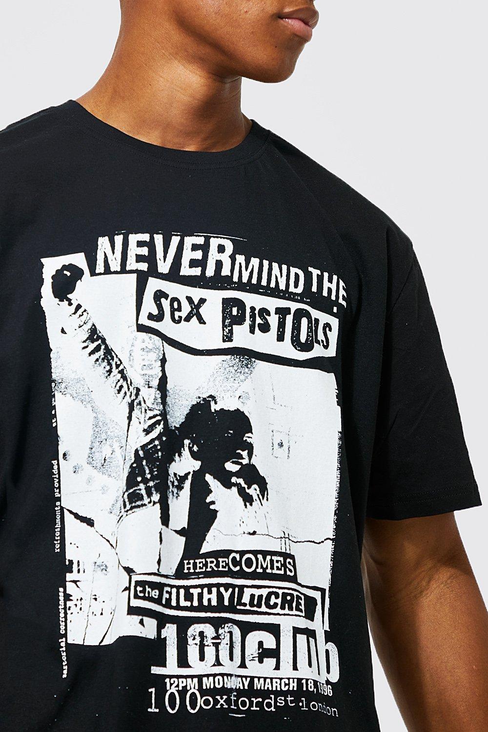 Oversized Sex Pistols License T-shirt