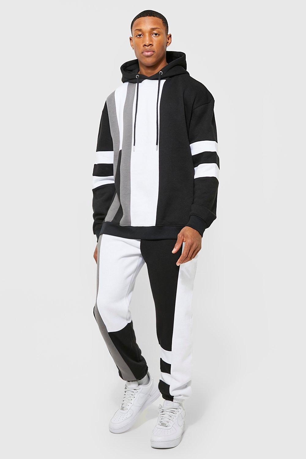 Nike panel block hoodie hotsell