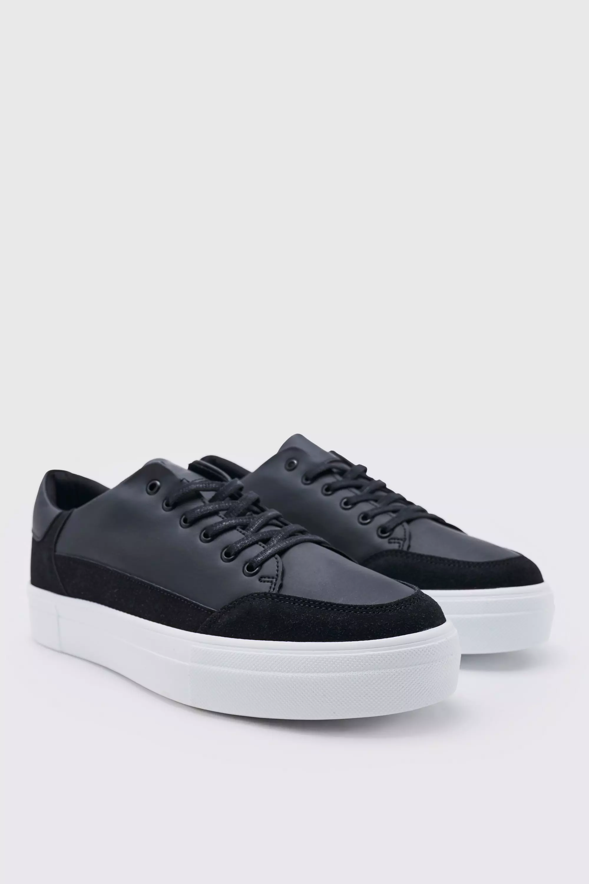 Smart leather cheap trainers mens