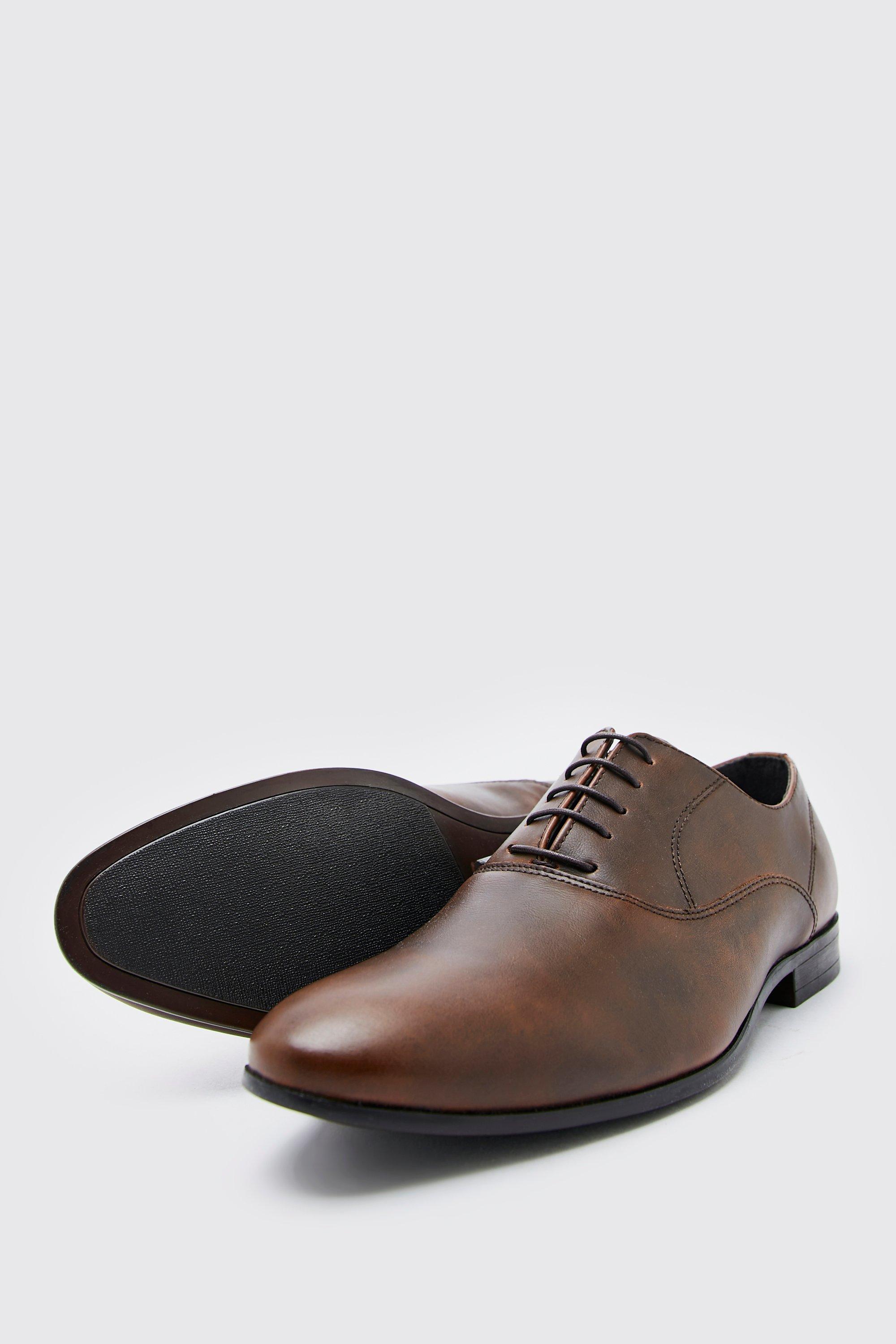 Faux leather hot sale oxford shoes