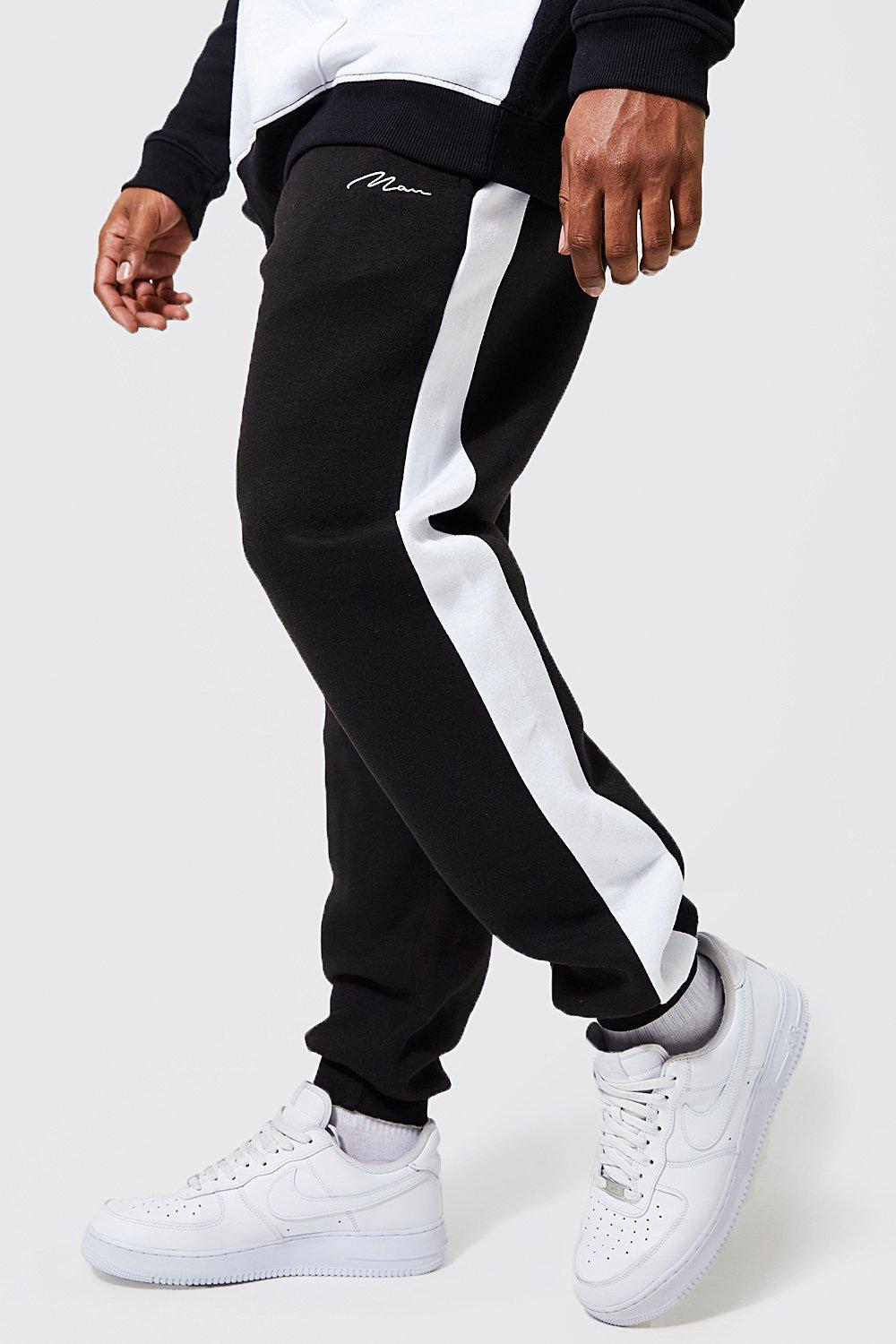 Puma panel deals script joggers